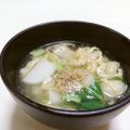 赤い電話's cooksnap of when they made かぶとゴマの味噌汁.