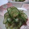 kachimachi's cooksnap of when they made きゅうりのごま油和え.