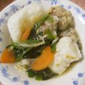 気分屋です's cooksnap of when they made 鶏肉とほうれん草のお雑煮☆麺つゆにも.