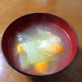 Calisto's cooksnap of when they made 玉ねぎ、人参、鳥ささみの簡単野菜スープ.