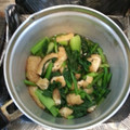 クック5SBSM0☆'s cooksnap of when they made 超簡単・小松菜と油揚げの煮浸し♪.