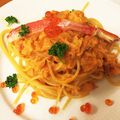 ☆ジャスコ☆'s cooksnap of when they made 本格的でも簡単！蟹のクリームパスタ.