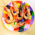 やすくん！'s cooksnap of when they made 簡単美味しい！赤えびのアヒージョ♪.