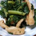ゆんやともも's cooksnap of when they made 大根の葉炒め.