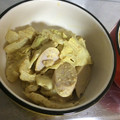 VAVArin's cooksnap of when they made 白菜とおさかなソーセージ✿カレー胡麻和え.