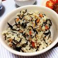 南極はんぞー's cooksnap of when they made ひじきと挽肉炊き込みご飯.