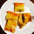 ぱりぽっぽ's cooksnap of when they made ♡我が家の絶品ベーコンチーズ餅春巻き♡.