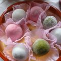 moca☆mama's cooksnap of when they made 春の三色いちご大福.