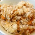 mutsu55's cooksnap of when they made ★簡単！美味しい！鶏ゴボウ炊き込みご飯★.
