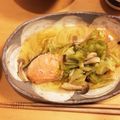 あっこつんつんつん's cooksnap of when they made 甘塩鮭とキャベツのあっさり煮.