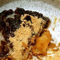 Elly’s's cooksnap of when they made レンジですぐ！きなこ餅　あんこ添え.