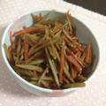 あ　り　す's cooksnap of when they made 定番！簡単！万能！きんぴらごぼう.