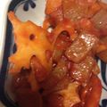 ちゃんみーっこ's cooksnap of when they made ピリ辛！こんにゃくと蓮根の炒め物.