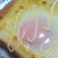 のじまさん's cooksnap of when they made 目玉焼きトースト　.