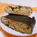 赤い電話's cooksnap of when they made 簡単！たまごおにぎらず.