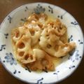 Ｐ子ママ's cooksnap of when they made リメイク♡れんこんのチーズ焼き♡.