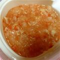 彩菜と藍のママ's cooksnap of when they made ＊離乳食中期＊チキンのトマトリゾット.