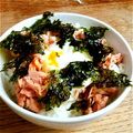 つのみのレシピ帖's cooksnap of when they made 簡単ランチ☆ツナマヨ丼の温玉のせ.