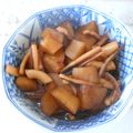 4時ママ's cooksnap of when they made 冬に食べたい♪いかと大根の煮物.