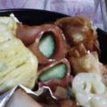 Yum!っﾁ's cooksnap of when they made お弁当に！きゅうりのベーコンまきまき♪.