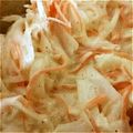 りょうびん's cooksnap of when they made 海と山から運命の出会い。数の子大根サラダ.