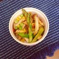 やざねこ's cooksnap of when they made お弁当の一品に☆しめじアスパラ炒め.
