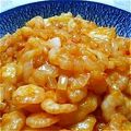 parumezan's cooksnap of when they made 餅・アレンジ☆海老と揚げ餅のチリソース.