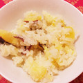 ゆーちゃんまン's cooksnap of when they made さつまいもおこわ.