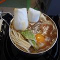 かす”お's cooksnap of when they made ☆ピリ辛 味噌煮込みうどん.