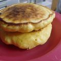 ちびっこゆい's cooksnap of when they made さいばしで☆分厚いホットケーキ.