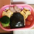 サーフブレイド's cooksnap of when they made お弁当に☆ハートの卵焼き.