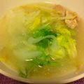クマたぬき's cooksnap of when they made 細切り野菜で豚しゃぶ鍋.