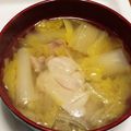 ルぴあ's cooksnap of when they made ◆鶏肉と白菜のあっさりスープ◆.