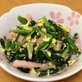 小林えりぽ's cooksnap of when they made ほうれん草ｗｉｔｈホワイトロースハム.