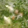 めがねりんご's cooksnap of when they made 豆苗とウインナーのスープ.