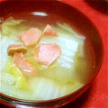 ちっちゃなマンマ's cooksnap of when they made 簡単　白菜と塩鮭の水煮.