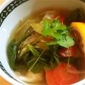 mee☆maa's cooksnap of when they made 海老と蓮根入りワンタンのエスニックスープ.