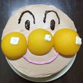 チビちゃびん's cooksnap of when they made アンパンマンのケーキinこどもの日.