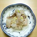 クックNH4IT7☆'s cooksnap of when they made 白身魚のねぎ塩漬け.