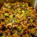 kuragenoie's cooksnap of when they made 簡単！ひき肉で焼肉？？そぼろ.