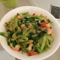 Millie2's cooksnap of when they made えびとセロリの中華風塩炒め.