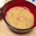 kumi0901's cooksnap of when they made スープ風✿カニカマde味噌汁(ღ´艸`).