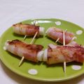 赤い電話's cooksnap of when they made つまみ系おかず！白ねぎのベーコン巻き.