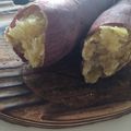 milk＊crown's cooksnap of when they made 炊飯器でじっくり☆「ふかしイモ」.