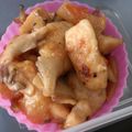 yuko0730's cooksnap of when they made ☆大根の葉入り大根と鶏肉のオイマヨ炒め☆.