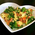 こまっぷ's cooksnap of when they made 春☆なばな(菜の花)とベーコンの卵炒め.