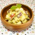 Satoco❋'s cooksnap of when they made Wりんごと薩摩芋๑ココミルサラダ✿.