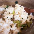 nocchi1984's cooksnap of when they made 大根の菜っ葉の菜飯　フライパンで簡単！.