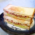 龍青空ママ's cooksnap of when they made ちくわとベーコンのホットサンド.