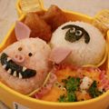 atuatu's cooksnap of when they made キャラ弁☆ひつじのショーン♪フレンド.